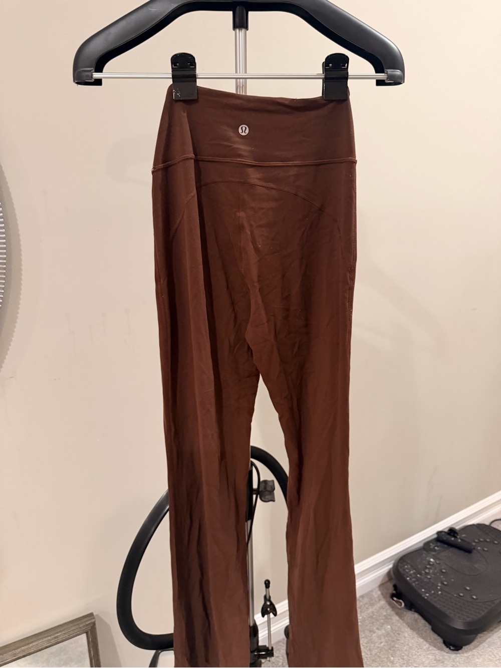 lululemon athletica Brown High-Rise flare Leggings groove nulu